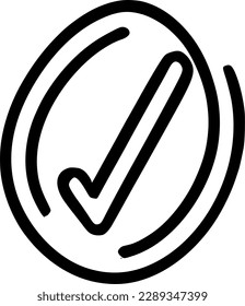 check icon vector symbol design illustration