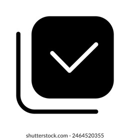 Check Icon Vector Symbol Design Illustration