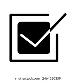 Check Icon Vector Symbol Design Illustration