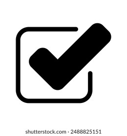 Check Icon Vector Symbol Design Illustration