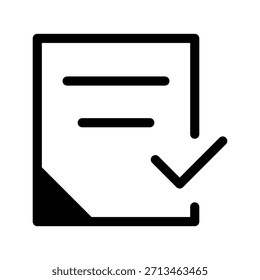 Check Icon Vector Symbol Design Illustration