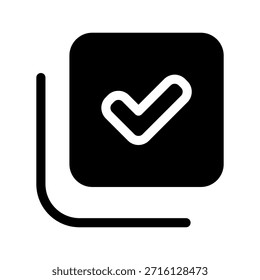 Check Icon Vector Symbol Design Illustration