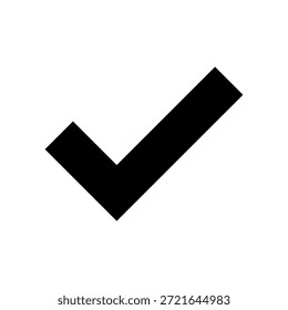 Verificar ilustração de design de símbolo de vetor de ícone