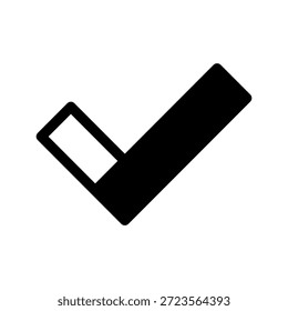 Ilustración de diseño de símbolo de Vector de icono de cheque