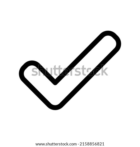Check Icon Vector Symbol Design Illustration