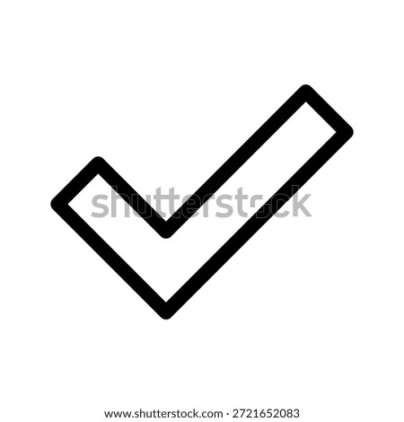 Check Icon Vector Symbol Design Illustration