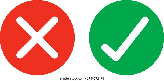 Check icons isolated vector illustration.