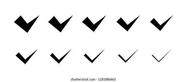 Check icons set