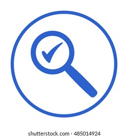 Check  icon,vector. Flat design.