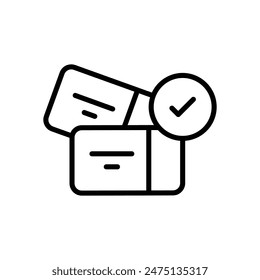 Ilustración de stock de diseño de ícono de Vector de entrada-salida