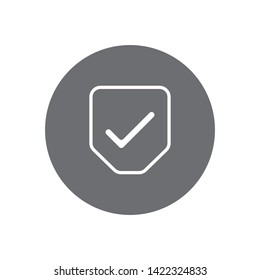 check isolated icon vector symbol