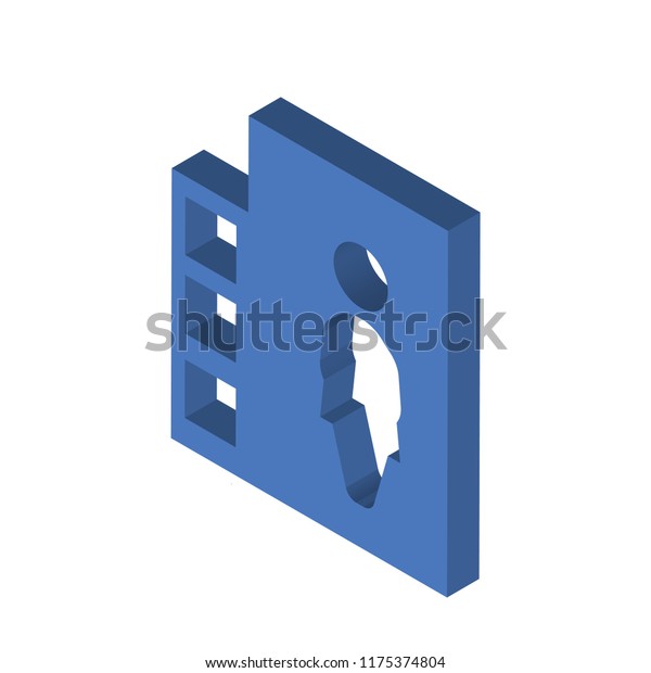 Check Isometric Left Top View 3d Stock Vector (Royalty Free) 1175374804 ...