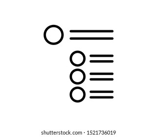 Check line icon. Vector symbol in trendy flat style on white background. Web sing for design.