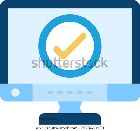 Check Line vector Icon Design