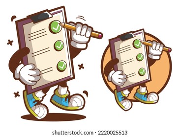Check list cartoon mascot characters