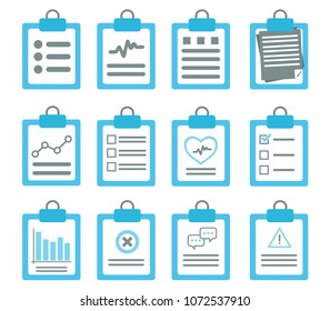 Check List Clipboard on White Background