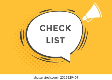 lista de comprobación personalizar vectores, signo, nivel de lista de comprobación de voz de burbujas
