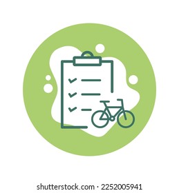 Checken Sie die Liste, um den Plan für Sporttraining zu machen.