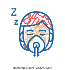 check list doodle icon sketch vector. check list sign. isolated symbol illustration