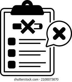 Check List to get rid of smoking Concept, recreational activities to avoid smoking Vector Icon Design, No Tobacco day Symbol, Quit smoking Sign, Cigarette or Smoker Stock Illustration