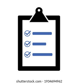 check list icon design vector