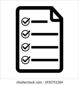 check list icon design vector