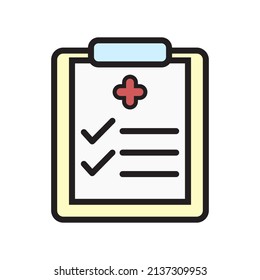check list icon design, vector illustration with line style, best used for banner or web application