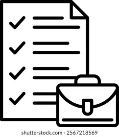 Check List Icon Element For Design