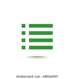 Check list icon Flat .