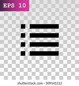 Check list icon Flat .
