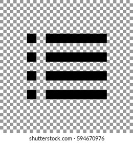 Check list icon Flat .
