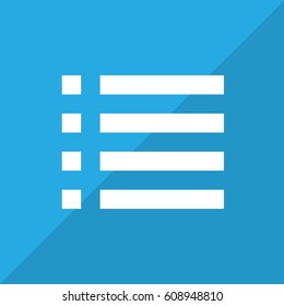 Check list icon Flat .