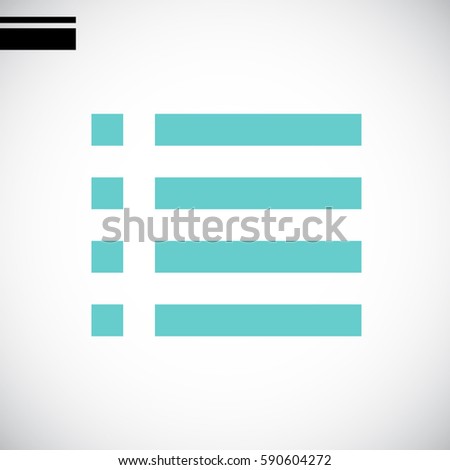 Check list icon Flat .