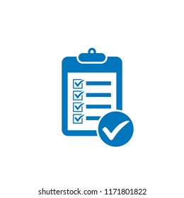 check list icon flat style