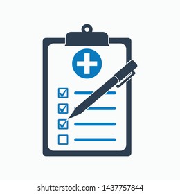 Check list icon. Flat style vector EPS.