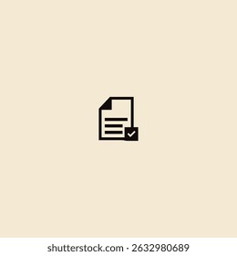 Check list icon flat vector design