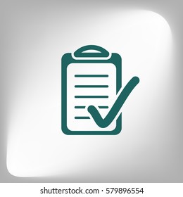 Check list icon illustration