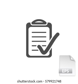 Check list icon illustration