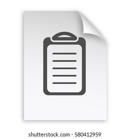 Check list icon illustration