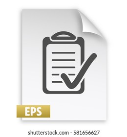 Check list icon illustration
