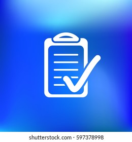 Check list icon illustration