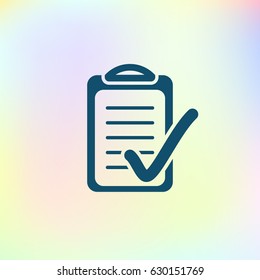 Check list icon illustration