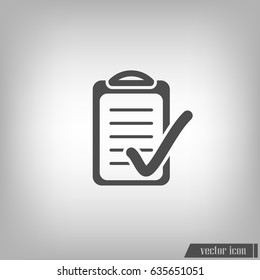 Check list icon illustration
