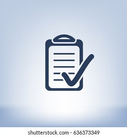 Check list icon illustration