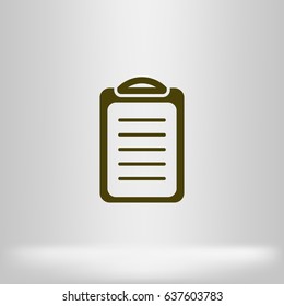 Check list icon illustration