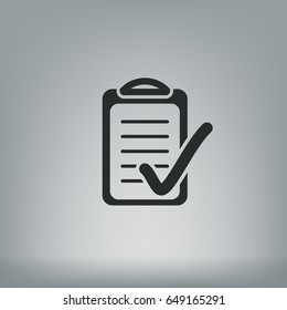 Check list icon illustration