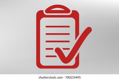 Check list icon illustration