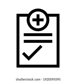 check list icon or logo isolated sign symbol vector illustration - high quality black style vector icons
