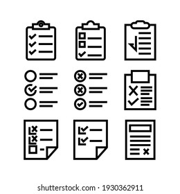 check list icon or logo isolated sign symbol vector illustration - Collection of high quality black style vector icons
