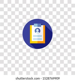 check list icon sign and symbol. check list color icon for website design and mobile app development. Simple Element from human resources collection for mobile concept and web apps icon.